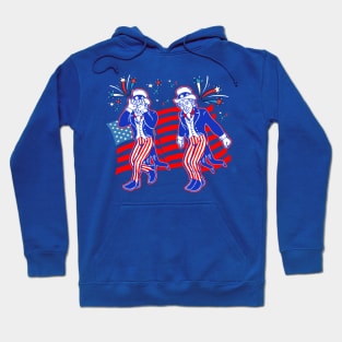 Uncle Sam Griddy Dance Funny 4th Of July USA Independence Day Hoodie